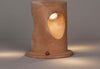 Segnapasso-esterno-Toscot-U-BOAT-P213C-40-IP65-LED-triemissione-terracotta-lampioncino-lampada-terra-giardino