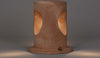 Segnapasso-esterno-Toscot-U-BOAT-P213C-40-IP65-LED-triemissione-terracotta-lampioncino-lampada-terra-giardino
