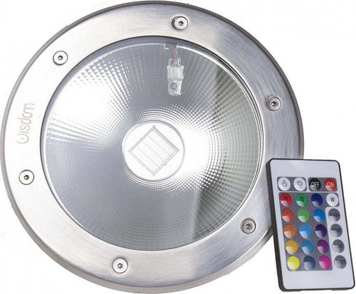 SEGNAPASSO FARETTO CALPESTABILE LED COB RGB 30W IP65 2700 LUMEN CON TELECOMANDO  Trade Shop italia - Napoli, Commerciovirtuoso.it