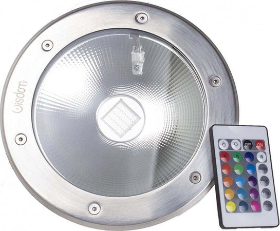 SEGNAPASSO FARETTO CALPESTABILE LED COB RGB 30W IP65 2700 LUMEN CON TELECOMANDO  Trade Shop italia - Napoli, Commerciovirtuoso.it