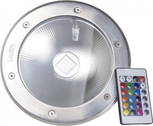 Segnapasso-Faretto-Calpestabile-Led-Cob-Rgb-30w-Ip65-2700-Lumen-Con-Telecomando