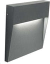 Segnapasso-Moderno-Geo-Square-Alluminio-Grafite-3W-Led-3000K
