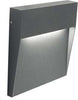 Segnapasso-Moderno-Geo-Square-Alluminio-Grafite-3W-Led-3000K
