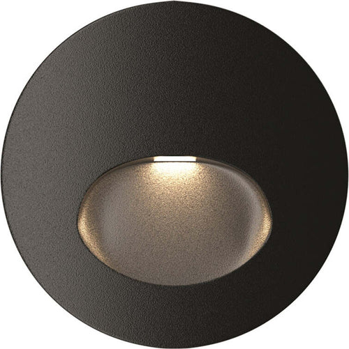 Segnapasso-Moderno-Per-Esterno-Alluminio-Nero-Luce-Led-3W-Ip54