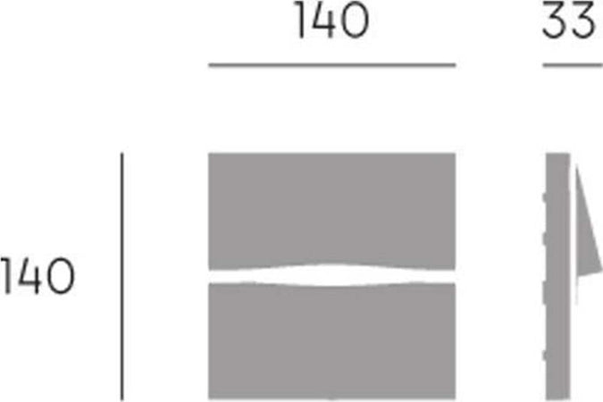 Segnapasso-Quadrato-Moderno-Open-Alluminio-Bianco-3W-Led-3000K