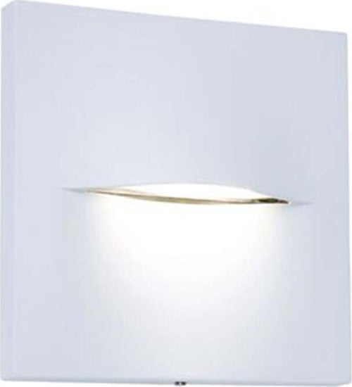 Segnapasso-Quadrato-Moderno-Open-Alluminio-Bianco-3W-Led-4000K