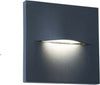Segnapasso-Quadrato-Moderno-Open-Alluminio-Grafite-3W-Led-3000K