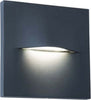 Segnapasso-Quadrato-Moderno-Open-Alluminio-Grafite-3W-Led-4000K