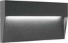 Segnapasso-Rettangolare-Moderno-Geo-Alluminio-Grafite-6W-Led-3000K