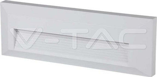SEGNAPASSO RETTANGOLARE V-TAC VT-1162 PUNTO LUCE LED SMD 3W A PARETE IP65 BIANCO - SKU-211326 Illuminazione/Illuminazione per esterni/Luci per sentieri Zencoccostore - Formia, Commerciovirtuoso.it