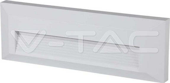 SEGNAPASSO RETTANGOLARE V-TAC VT-1162 PUNTO LUCE LED SMD 3W A PARETE IP65 BIANCO - SKU-211326 Illuminazione/Illuminazione per esterni/Luci per sentieri Zencoccostore - Formia, Commerciovirtuoso.it