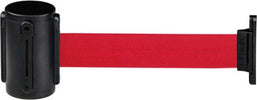 Segnapercorso murale Alfa Mural - nero - diametro 6 cm - con nastro rosso 200 cm - Medial International Fai da te/Sicurezza e protezione/Attrezzature per sicurezza sul lavoro/Apparecchiature anticaduta/Corde e cordoni di contenimento Eurocartuccia - Pavullo, Commerciovirtuoso.it