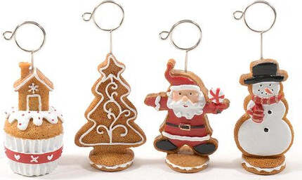 Segnaposto-natalizio-Mercury-77230-Gingerbread-Assortito