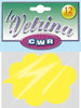 Segnaprezzi Nuvola - 11x15 5 cm - giallo - CWR - conf. 12 pezzi Casa e cucina/Tessili per la casa/Decorazioni per finestre/Sticker decorativi da finestra Eurocartuccia - Pavullo, Commerciovirtuoso.it