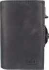 Sei-G-portacarte-safe-magnetic-nero-con-custodia-in-pelle-nera
