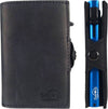 Sei-G-portacarte-safe-magnetic-royal-con-custodia-in-pelle-nera
