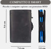 Sei-G-portacarte-safe-magnetic-royal-con-custodia-in-pelle-nera