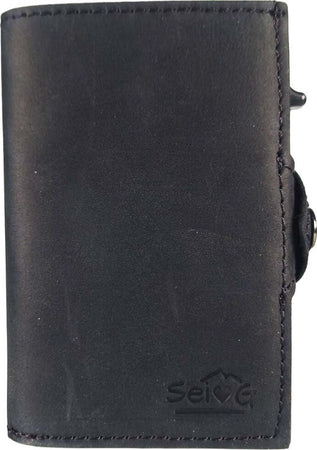 Sei-G-portacarte-safe-magnetic-royal-con-custodia-in-pelle-nera