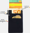 Sei-G-portacarte-safe-magnetic-silver-con-custodia-in-pelle-marrone