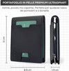SEI-G-Portafoglio-nero-uomo-portacarte-blocco-RFID