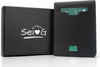SEI-G-Portafoglio-nero-uomo-portacarte-blocco-RFID