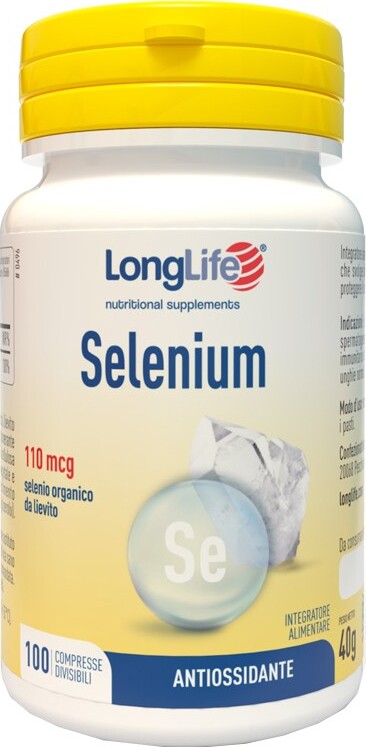 SELENIUM-integratore-alimentare-100-compresse-Long-Life
