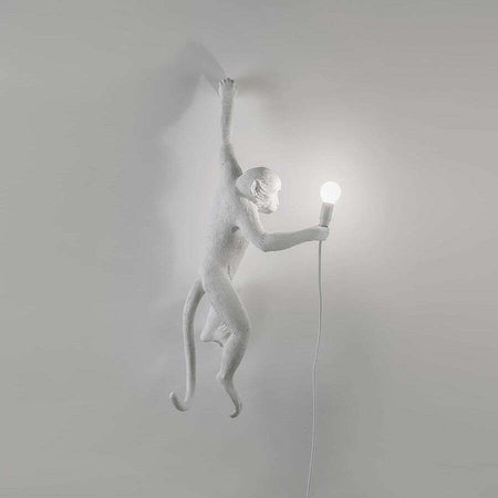 Seletti The Monkey Lamp Black Hanging Version Left