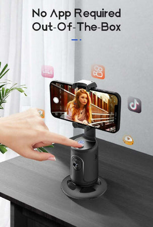 Selfie-stick,-stabilizzatore-gimbal-per-smartphone,-rotazione-a-360°-per-auto-face-tracking-smart-shooting,-supporto-per-telefono