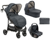 Trio Passeggio Kikkaboo 3in1 Selina - Vari Colori