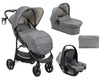 Trio Passeggio Kikkaboo 3in1 Selina - Vari Colori