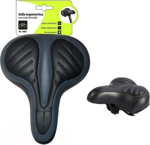 Sella Bici Bicicletta Morbida Molle Elicoidali Sportiva Ergonomica Bmx Xc-1660 Sport e Tempo Libero > Ciclismo > Ricambi per Bici > Sport Trade Shop italia - Napoli, Commerciovirtuoso.it