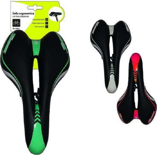 Sella Sellino Bici Con Foro Traspirante Morbida Sportiva Ergonomica Bmx Xc-2562 Sport e Tempo Libero > Ciclismo > Ricambi per Bici > Sport Trade Shop italia - Napoli, Commerciovirtuoso.it