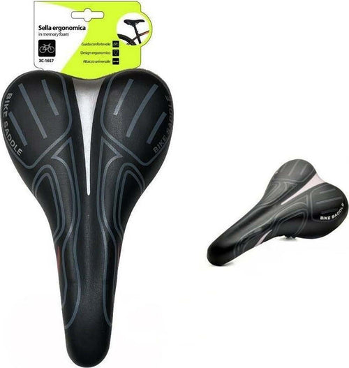 Sella Sellino Bicicletta Morbida In Memory Foam Gel Sportiva Comoda Bmx Xc-1657 Sport e Tempo Libero > Ciclismo > Ricambi per Bici > Sport Trade Shop italia - Napoli, Commerciovirtuoso.it