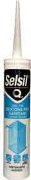 SELSIL---SILICONE-PER-SANITARI-280ML---ANTIMUFFA-A-POLIMERIZZAZIONE-ACETICA---COLORE-TRASPARENTE