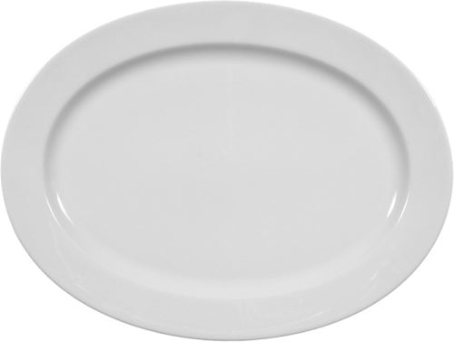 SELTMANN---PIATTO-OVALE-MERAN-IN-PORCELLANA-BIANCA-28-CM***