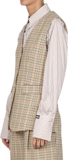 Semi-Couture-Semi-Couture---Gilet---440503---Beige/Rosso-da-donna