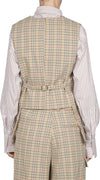 Semi-Couture-Semi-Couture---Gilet---440503---Beige/Rosso-da-donna