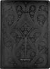 semi-universal-folio-case-christian-lacroix-for-tablets-paséo-collection,-elastic-moleskin-closing,-black