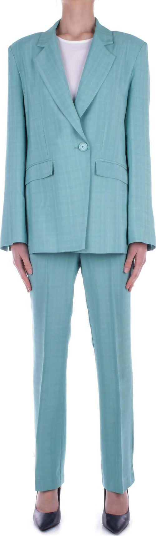 Semicouture-Pantaloni-Acquamarina-da-donna
