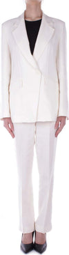 Semicouture-Pantaloni-Panna-da-donna