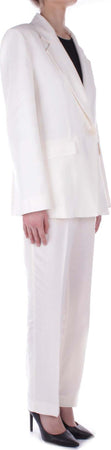 Semicouture-Pantaloni-Panna-da-donna