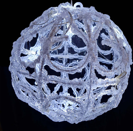Semisfera luminosa struttura in metallo e micro led decorazione natalizia h 30 cm Casa e cucina/Decorazioni per interni/Addobbi e decorazioni per ricorrenze/Decorazioni natalizie/Luci natalizie/Catene luminose per esterni MagiediNatale.it - Altamura, Commerciovirtuoso.it