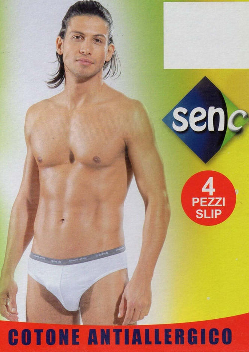 Senc slip per uomo elasticizzati art. 10 (4 slip)