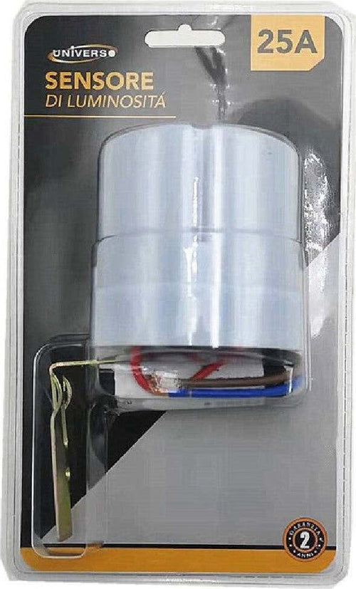 Sensore Di Luce Luminosita' Crepuscolare Fotoelettrico 25a Ip44 Bianco Ycc1007 Casa, arredamento e bricolage > Sicurezza e Antifurti Trade Shop italia - Napoli, Commerciovirtuoso.it