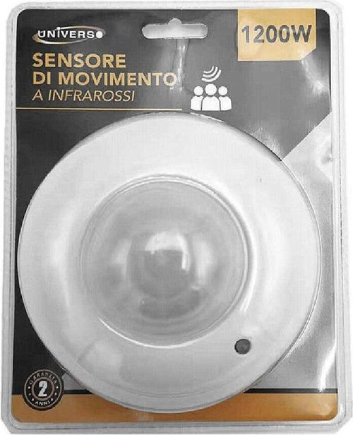 Sensore Di Movimento A Infrarossi Crepuscolare Per Lampadine 1200w Ip20 Yca1002b Casa, arredamento e bricolage > Sicurezza e Antifurti Trade Shop italia - Napoli, Commerciovirtuoso.it