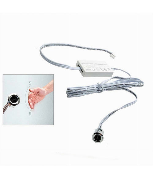Sensore Interruttore Movimento Per Luci Strip Led Pulsante Mobili 12/24v Sen-ma