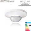 Sensore movimento per interni a soffitto o parete infrarossi Fai da te/Sicurezza e protezione/Sistemi di sicurezza domestica/Rilevatori di movimento Led Mall Home - Napoli, Commerciovirtuoso.it