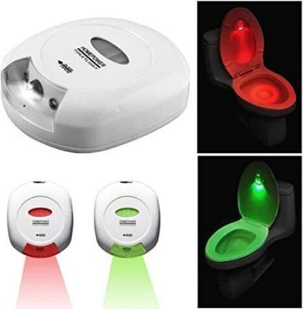 SENSORE PIR DI MOVIMENTO PER TAVOLETTA WATER BAGNO CON LAMPADA LED ROSSA E VERDE  Trade Shop italia - Napoli, Commerciovirtuoso.it