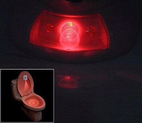 SENSORE PIR DI MOVIMENTO PER TAVOLETTA WATER BAGNO CON LAMPADA LED ROSSA E VERDE  Trade Shop italia - Napoli, Commerciovirtuoso.it