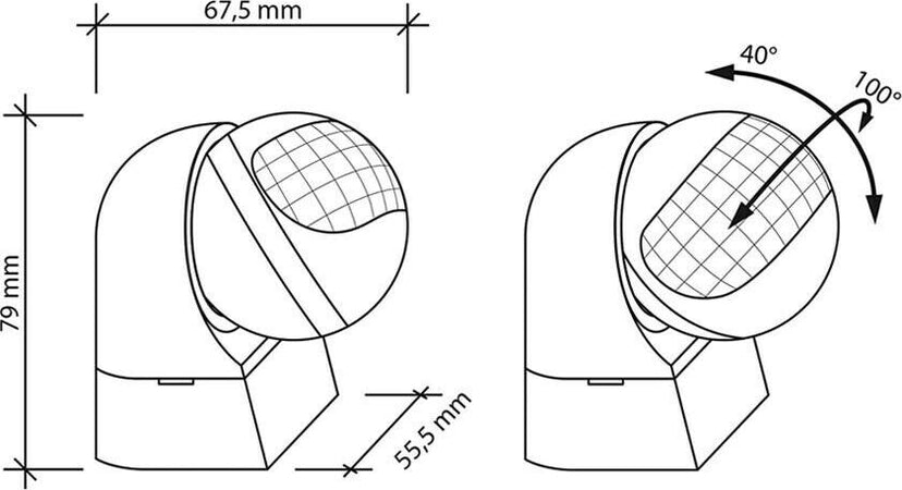 Sensore-Rileva-Movimento-Pir-Rilevatore-Crepuscolare-Infrarossi-180-Each